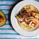 Shredded Chicken Tacos with Chipotle and Avocado