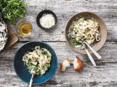 Festive Fettuccine Alfredo