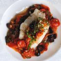 Baked Cod with Mediterranean Salsa