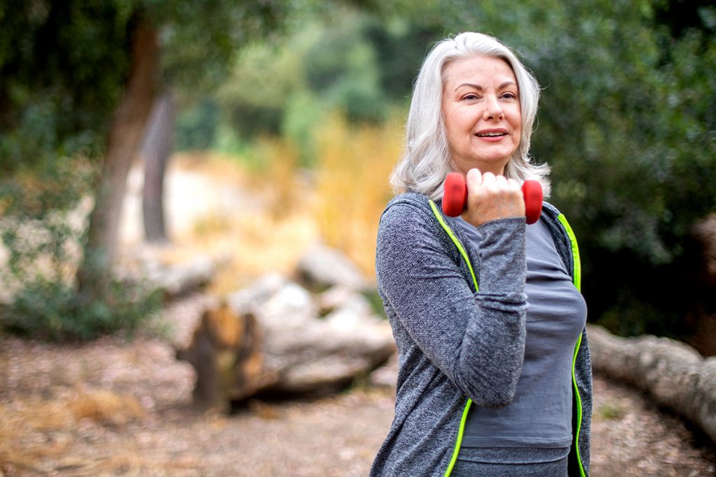 New Year’s Challenge: Use Hand Weights to Build Upper-Body Strength